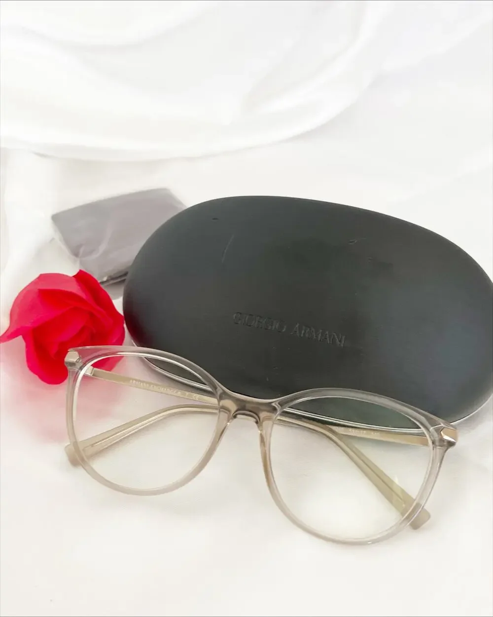 Armani Exchange AX 3078 8240 Eyeglasses Frames Only 53-17-140 Sand Color